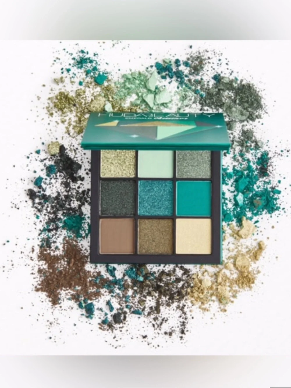 HUDA BEAUTY Emerald Obsessions Eyeshadow Palette